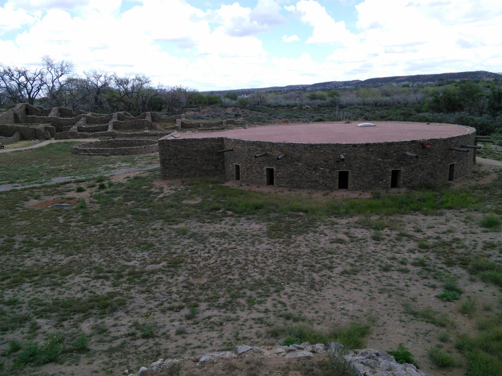 Reconstructed Kiva at Aztec Ruins National Monument, NM