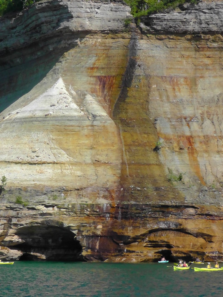 Bridal Veils Falls, Pictured Rocks National Lakeshore