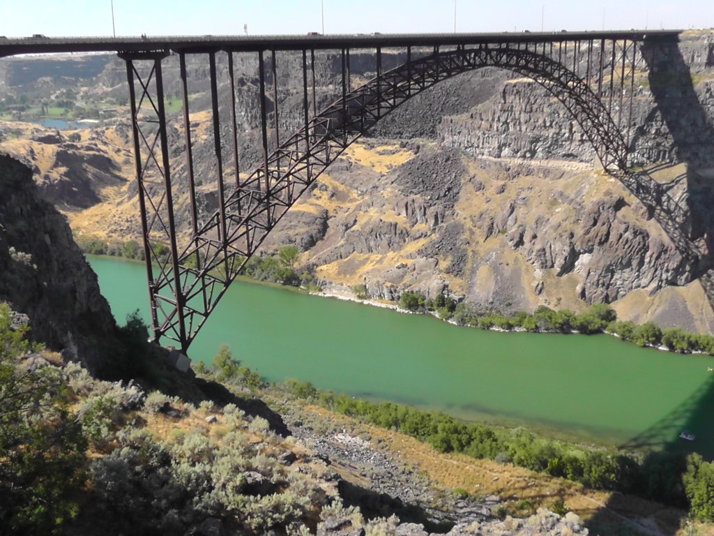 Perrine Memorial Bridge, Snake River Canyon, Idaho