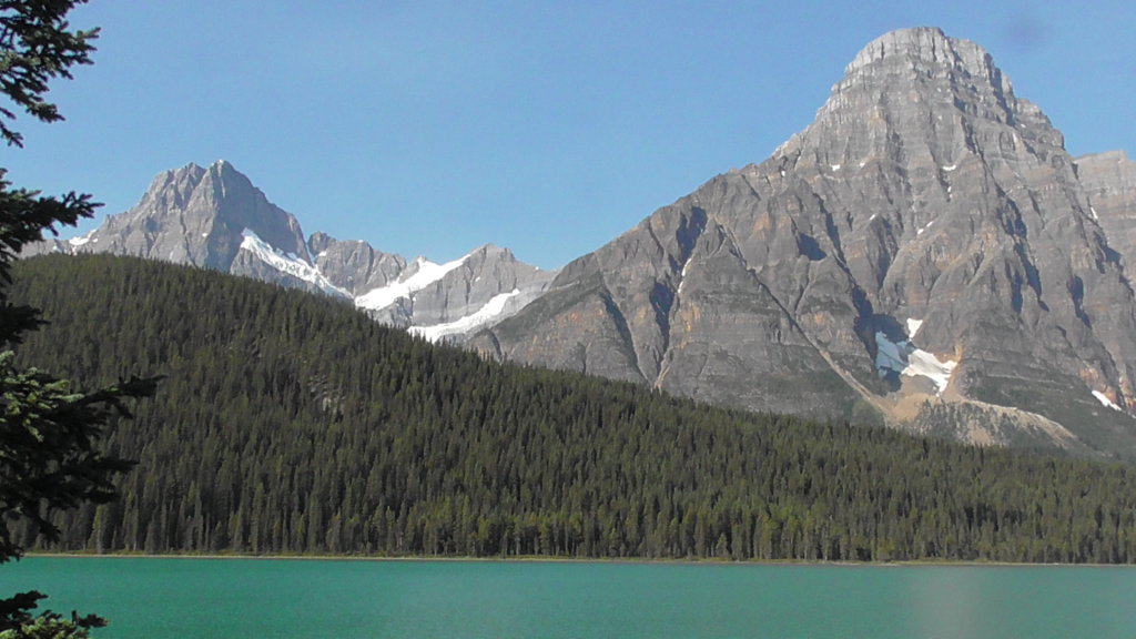 Mount Chephren, Lake Waterfowl, Banff National Park, Alberta
