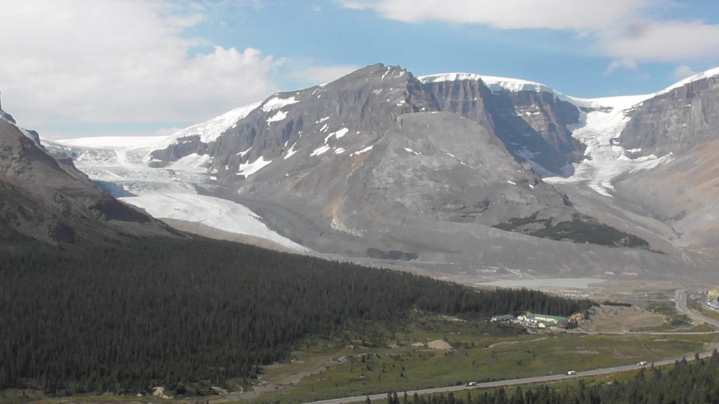 Athabasca Glacier and Dome Glacier, Jasper National Park, Alberta