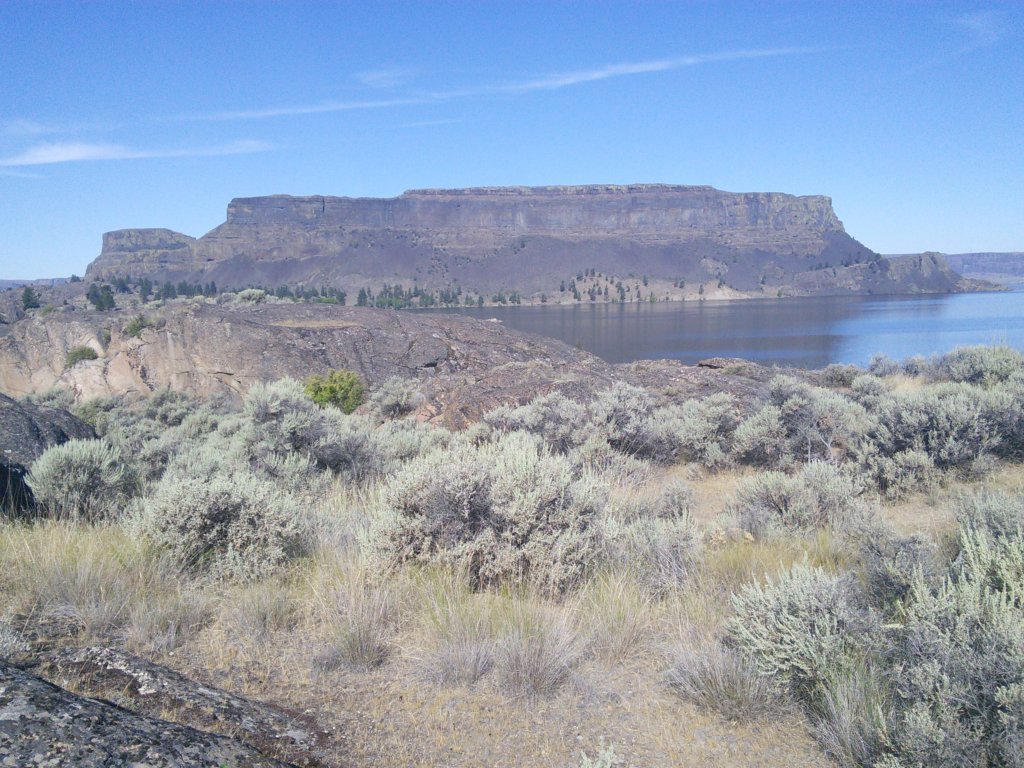 Steamboat Rock, Grand Coulee, Washington