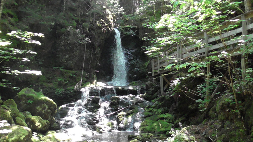 Dickson Falls, Fundy National Park, New Brunswick