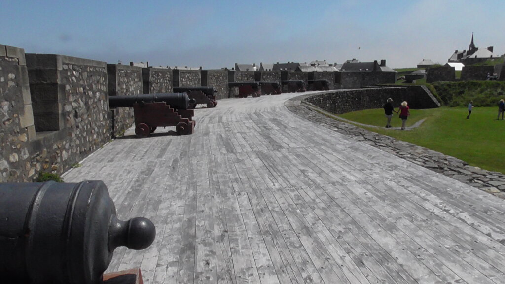 Cannons at Fort Louisbourg