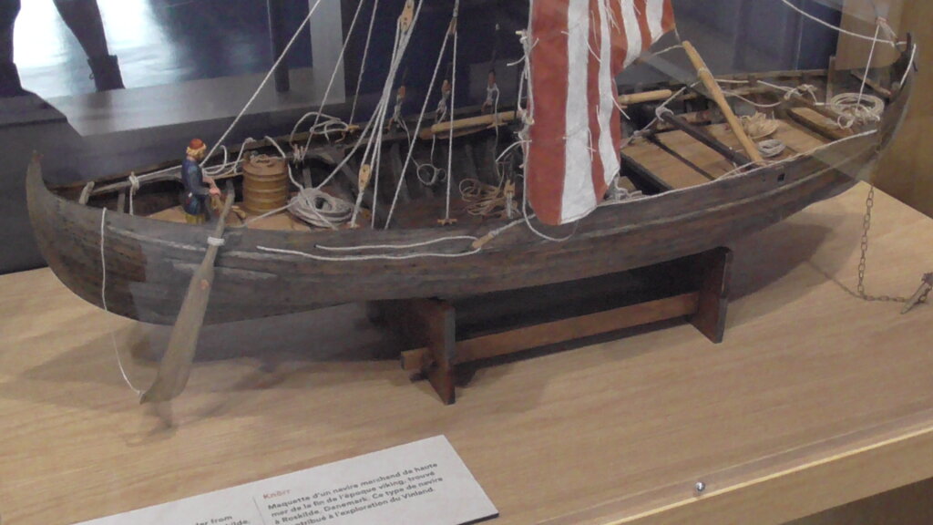 Viking trade ship called a Knarr