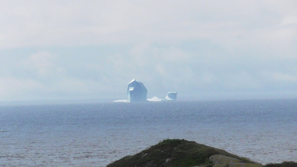 Iceberg seen from Saddle Island, Red Bay