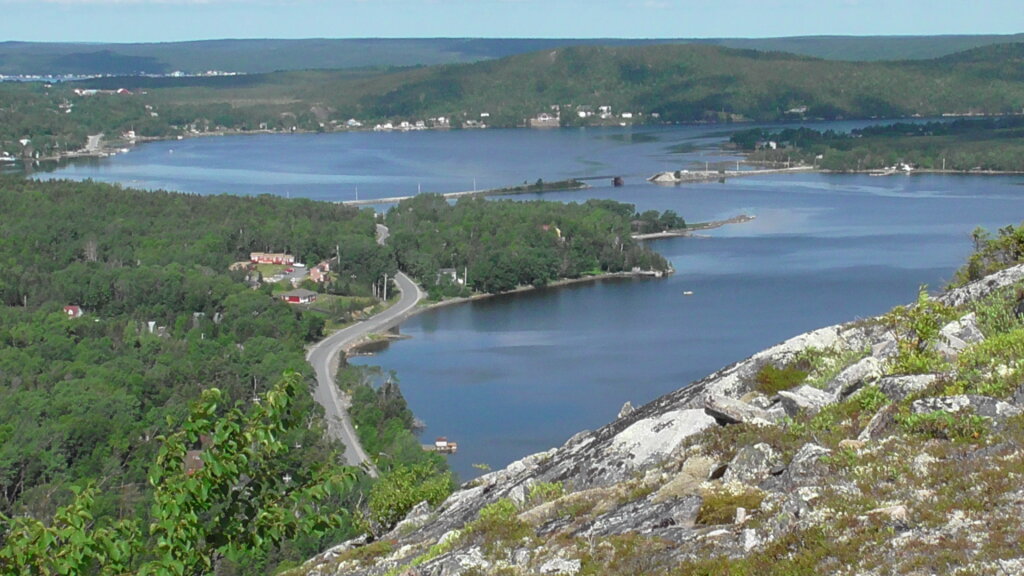 View from Mill Cove Lookout,Terra Nova National Park, Newfoundland