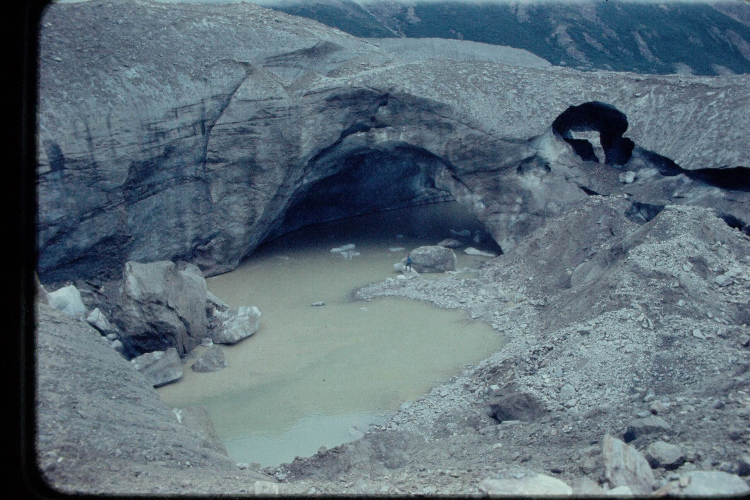 Ice Arch - Gerstle Glacier