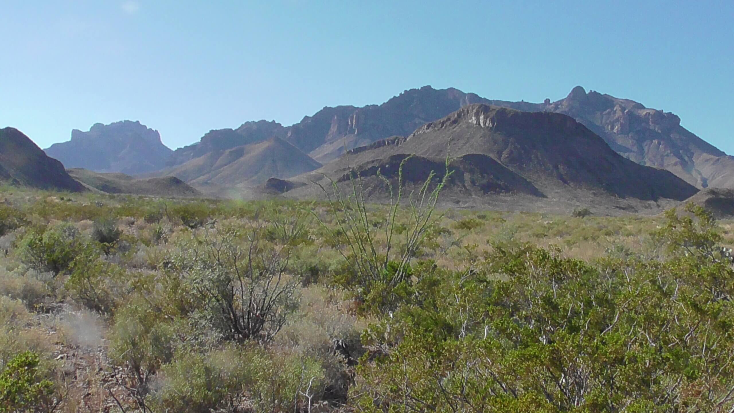Chisos Mountains from the North